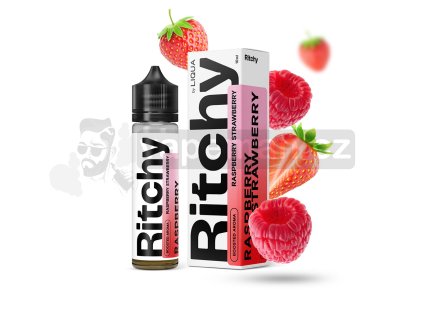 Příchuť Ritchy S&V: Raspberry Strawberry (Malina a jahoda) objem 10ml kolek R