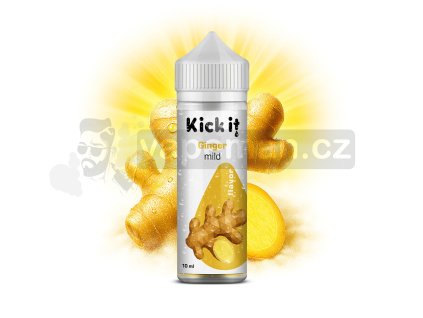 Příchuť KickIt S&V: Ginger Mild (Jemný zázvor) objem 10ml kolek R