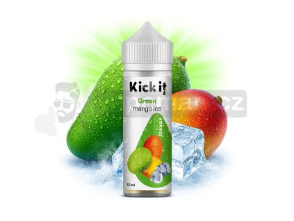 Příchuť KickIt S&V: Green Mango Ice (Ledové mango) objem 10ml kolek R
