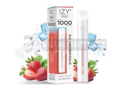 IZY VAPE ONE+ Strawberry Ice - bez nikotinu