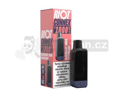 RIOT Connex 1000 pod Blueberry Sour Raspberry
