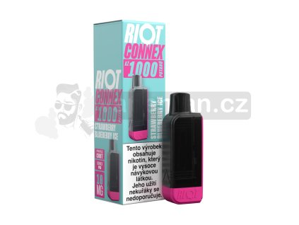 RIOT Connex 1000 pod Strawberry Blueberry Ice