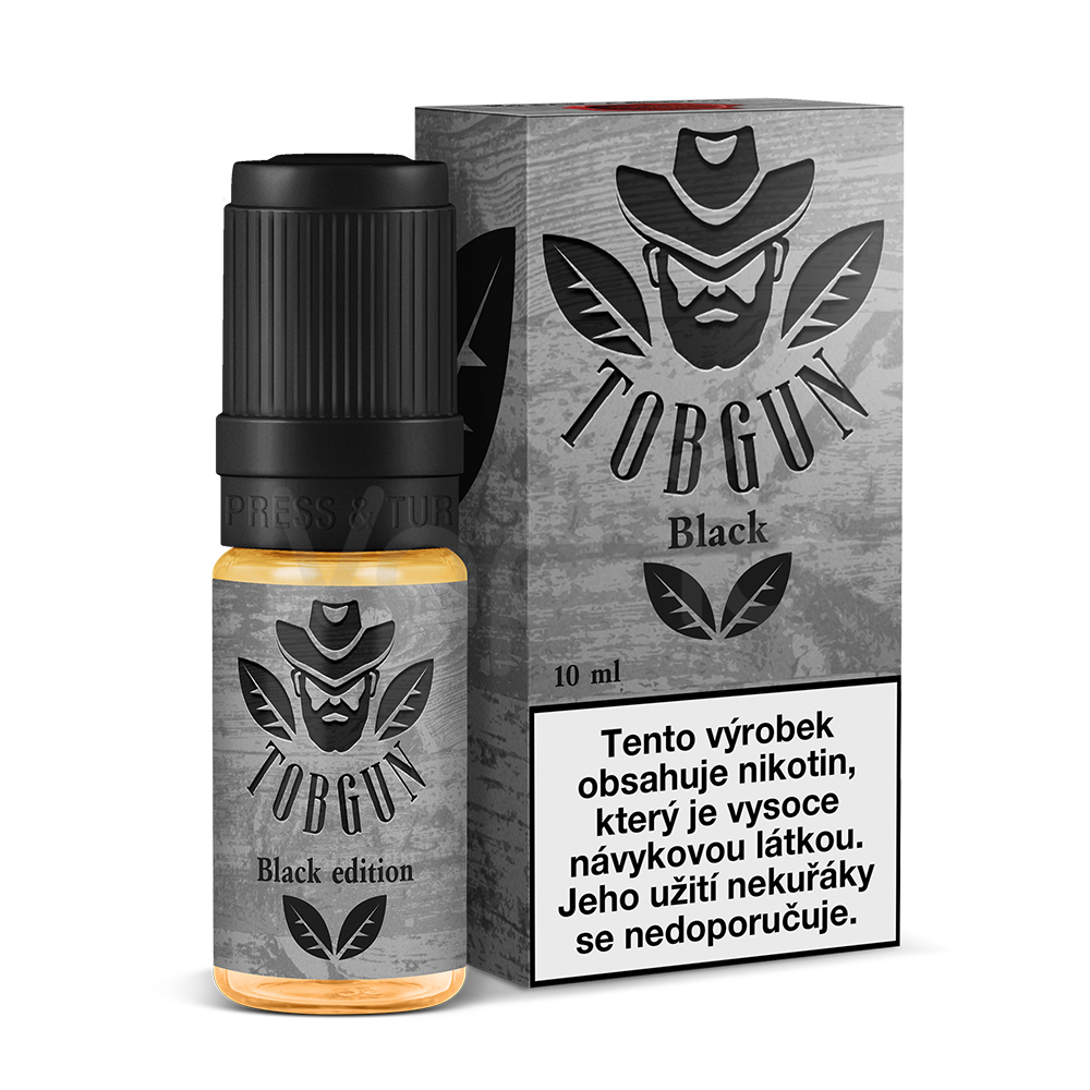 E-Liquid TobGun - BLACK Množství nikotinu: 3mg