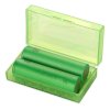 Plastové ochranné pouzdro pro baterie 2x18650 (Průhledné)