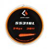 SS316L - odporový drát 0,5mm 24GA (10m) - GeekVape
