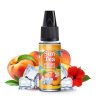 Příchuť Sun Tea: Peche Hibiscus (Ledový broskvový čaj s ibiškem) objem 10ml tabáková nálepka Kolek Q