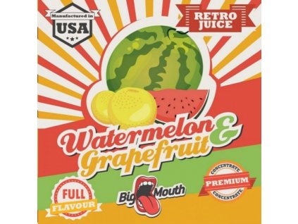 Big Mouth Retro WATERMELON GRAPEFRUIT