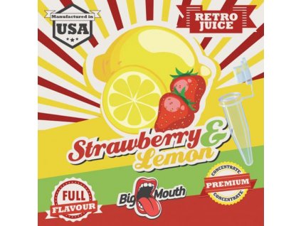 Big Mouth Retro STRAWBERRY LEMON TESTER