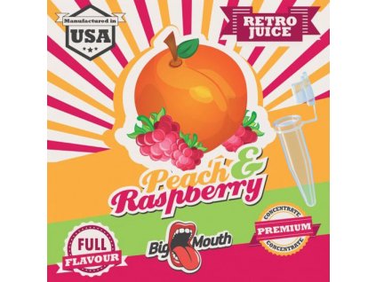 Big Mouth Retro PEACH RASPBERRY TESTER