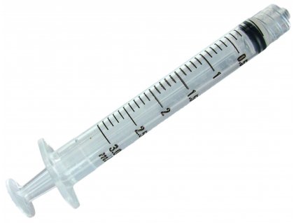Injekční stříkačka 3 ml