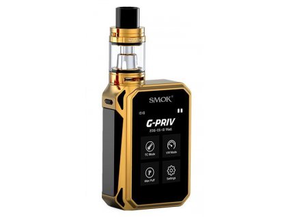 Smok G PRIV 220 W & TFV8 BIG BABY 5 ml Černá Zlatá