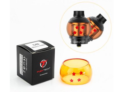 Fumytech NÁHRADNÍ SKLO DRAGON BALL RDTA 4 ml, Oranžové 1