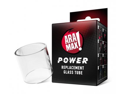 Aramax NÁHRADNÍ SKLO POWER 2 ml, Čiré