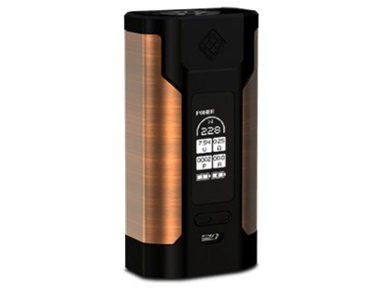 Wismec SINUOUS PREDATOR 228 W, Černá Bronzová