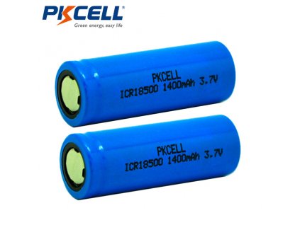 PKCELL Baterie ICR 18500 1400 mAh 3,7 V