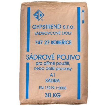SÁDRA STAVEBNÍ  (30 kg)