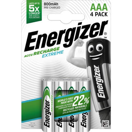 Energizer AAA HR03 800mAh Rechargeable EHR005