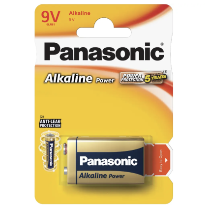 PANASONIC 9V 6LR61 PRO POWER GOLD PG009
