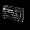 Relé úzké, DIN/PS, 1P/6A, 60V DC