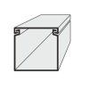 Elektroinstalační profil 40x40mm