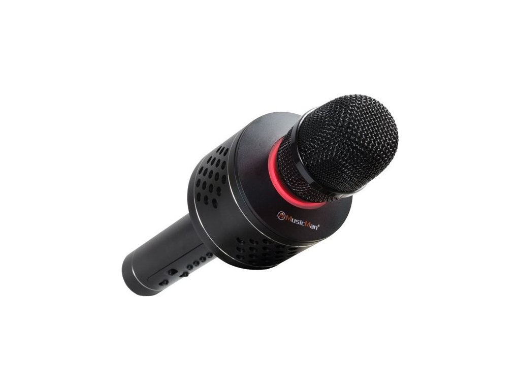 Přenosný reproduktor Technaxx MusicMan PRO BT-X35, karaoke mikrofon, černý