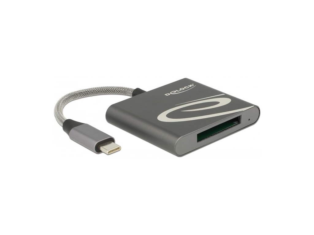 Čtečka paměťových karet DeLock USB-C/XQD 2.0