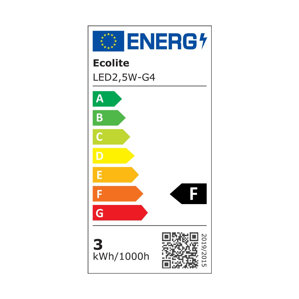 LED zdroj G4,COB,2,5W,2700K,230lm