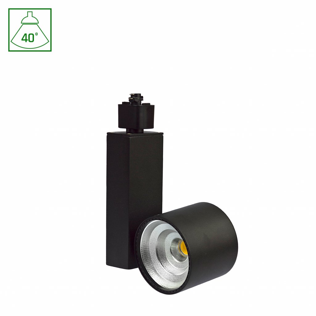 MADARA COB LED 230V 26W 40° IP20 CW KOLEJNICOVÉ SVÍTIDLO BÍLÉ