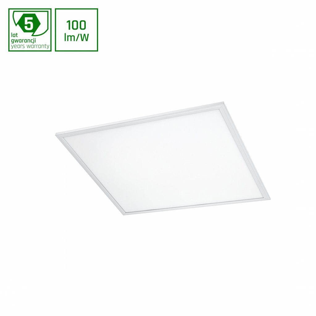ALGINE LED 230V 45W 100LM/W IP20 600X600MM CW STROPNÍ PANEL - 5LETÁ ZÁRUKA DALI