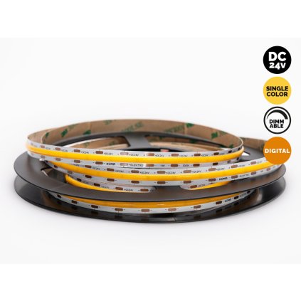 Digitální LED pásek 24V 3000K 10W Balení: 5m balení