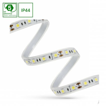 LED PÁSEK 48W 5050 60LED WW 1M (ROLE 5M) - SE SILIKONEM