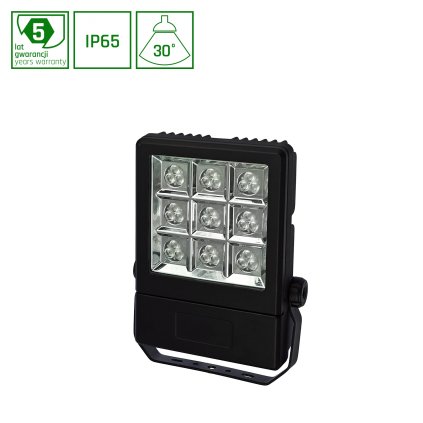 Nástěnné svítidlo LYSSE 12LED CREE 230V 25W 30° IP65 CW