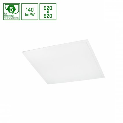Podsvícení panelu Algine 30W CW 230V 120° IP20 620X620X32 BÍLÉ UGR<19 ZÁRUKA 5 LET
