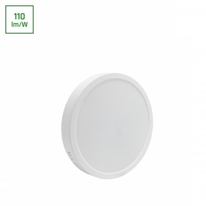 Přisazené svítidlo ALGINE 24W, 230V, 120°, IP20, IK06, 288x38mm, bílé, kulaté