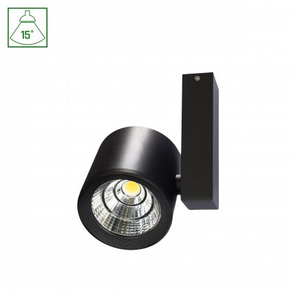 CHLOE COB LED 230V 16W IP20 15° WW STROPNÍ ČERNÁ