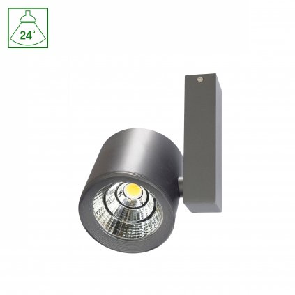 CHLOE COB LED 230V 16W IP20 24DEG WW STROP STŘÍBRNÁ MAT.
