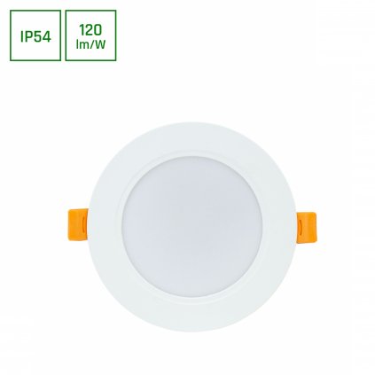 DURE 3 ZApuštěné svítidlo 8W NW 230V 110° IP54 IK06 118X31 BÍLÉ KULATÉ INTEGROVANÉ NASTAVENÍ