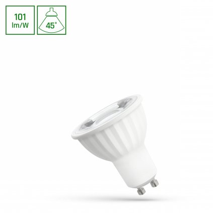 LED GU10 230V 4W SMD 45° NW S ČOČKOU SPECTRUM