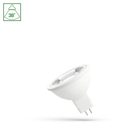 LED MR16 12V 4W SMD 38DEGCW S ČOČKOU SPECTRUM