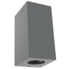 Nordlux Canto Maxi Kubi 2 (šedá) Venkovní nástěnná svítidla hliník, kov IP44 49731010