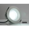 Bodovka 24V Dual White D110 12W IP65 Barva: Černá