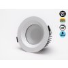 Bodovka 24V Dual White D110F 12W IP65 Barva: Černá