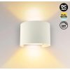 LED nástěnné svítidlo 24V Dual White WL135R 12W IP65 Barva: Bílá
