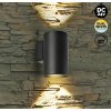 LED nástěnné svítidlo 24V Dual White WL130R 12W IP65 Barva: Černá