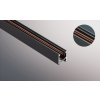 Přisazená lišta H30 Barva: Černá, Délka: 2m