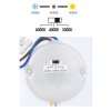 LED sv. stropní kruh 18W,1470lm,CCT,IP44,bílé