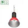 LYCAO COB LED IP40 50W 30DEG RA>80 POTRAVINY MASO, ČERVENÉ STÍNIDLO LAMPY