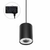 CHLOE GU10 IP20 3FÁZOVÉ KULATÉ DO LINIE, ČERNÉ, NASTAVITELNÉ