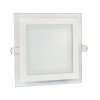 FIALE ECO LED ČTVERCOVÉ 230V 18W IP20 WW STROPNÍ LED BODOVÉ SVÍTIDLO