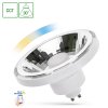 LED AR111 GU10 SMD 230V 10W BÍLÁ 30° CCT+DIMM WI-FI/BT SPECTRUM SMART